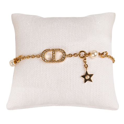 dior material bracelet|christian Dior bracelet for women.